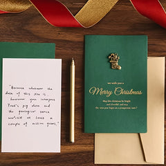Set of Christmas Cards with Envelopes - Special Holiday Greetings