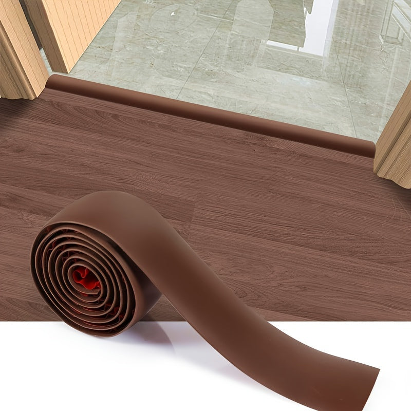 3.05m Floor Transition Strip Self-Adhesive Laminate Vinyl Flat Divider