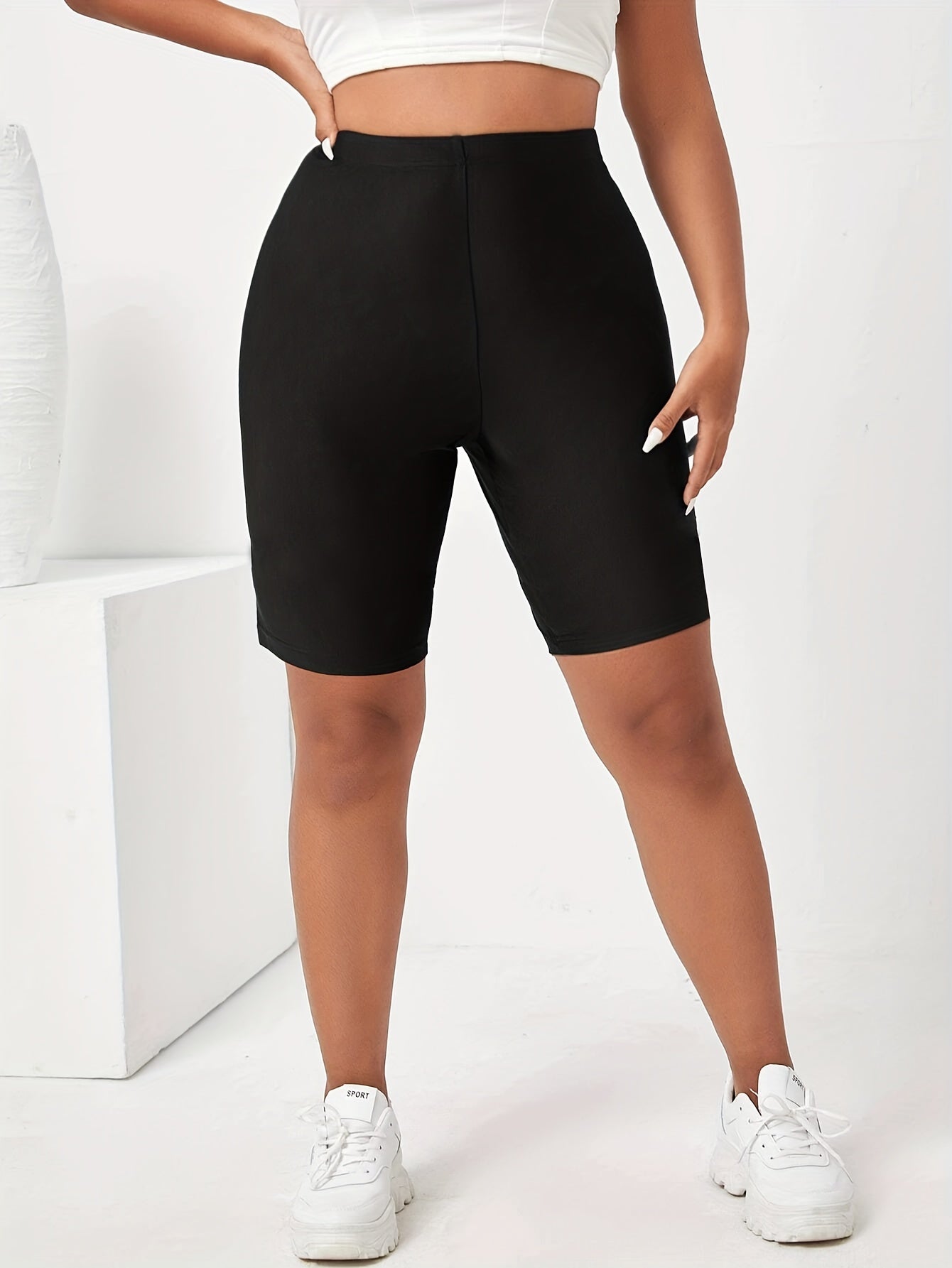 Women's Sports Panty High Waisted Tummy Control Boy Shorts