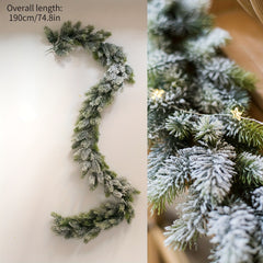 Artificial Pine Branch Christmas Wreath Desktop Decoration