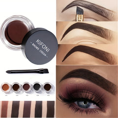 Waterproof Eyebrow Enhancers Cream with Brush
