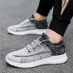 Men's Knitted Lightweight Running Sneakers
