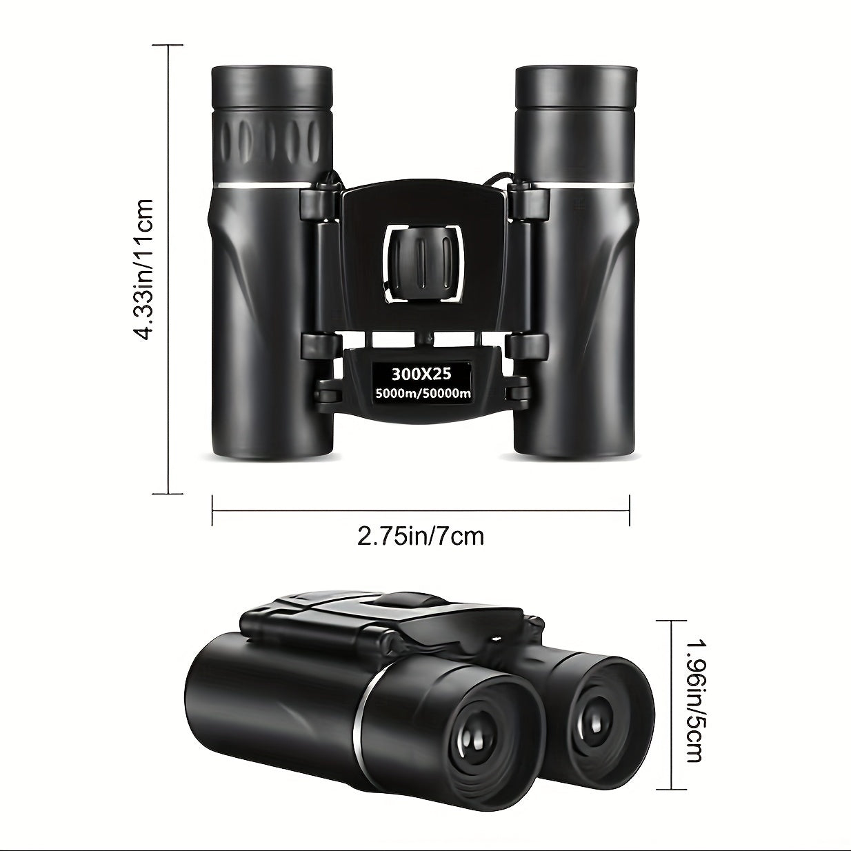 Portable HD Binoculars for Travel Camping Hiking