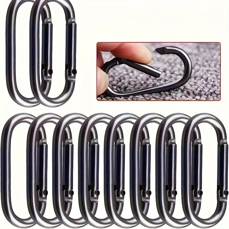 10pcs Aluminum U-shaped Buckle for DIY Bag Purse Making