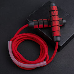 Thicken Braided Sponge Handle Jump Rope for Fitness Training