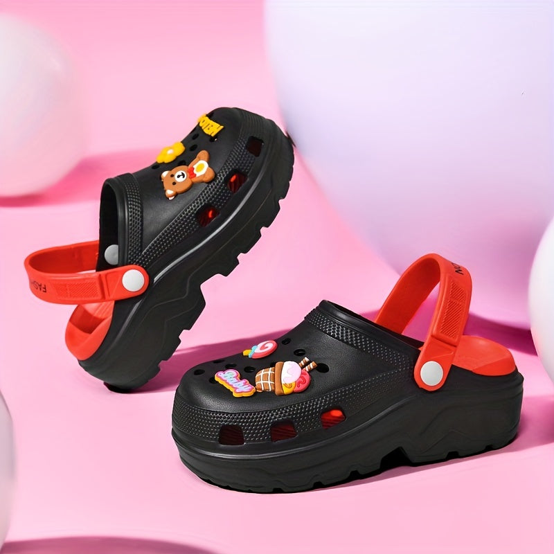 Women's Hollow Out Sandals Comfy Slip On Thick sole Shoes