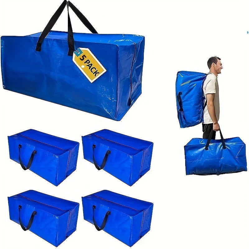 Extra Large Storage Box with Zipper & Carrying Handles for Camping Travel