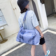 Women's Portable Yoga Bag Dry/Wet Separation Waterproof Luggage Short Travel Bag