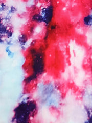 Kid Girls Tie Dye Print Legging Slim Fit Sports Casual Tight Pants