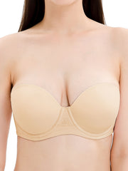 Strapless Bandeau Bras Comfort Push Up Everyday Bra Women's Lingeri