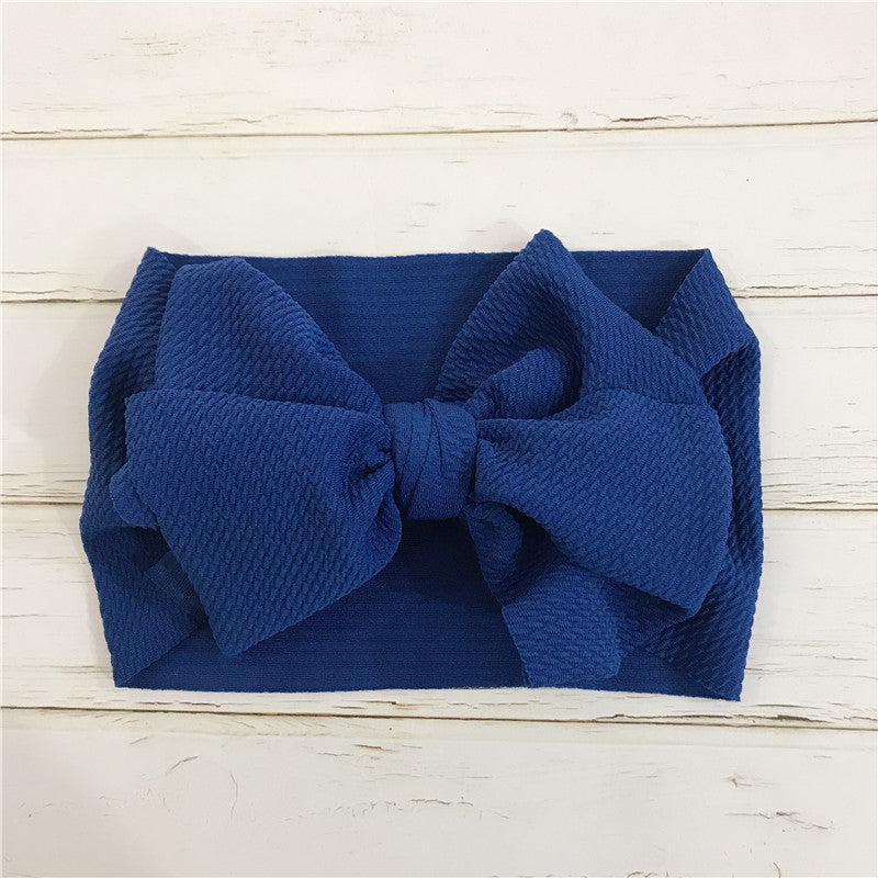 Girl Baby Bow Beanie Cap Toddler Infant Turban Hat