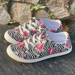 Women's Love Heart Skateboard Shoes Lightweight Breathable Running Shoes