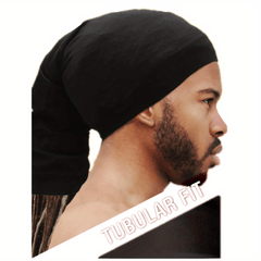 Men's Tube Dreadlocks Wave Cap for Tubular Fit
