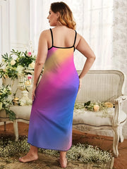 Ombre Tie Dye Comfort Cami Sleep Dress
