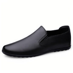 Men's Leather Loafer Shoes for Outdoor Indoor Activities