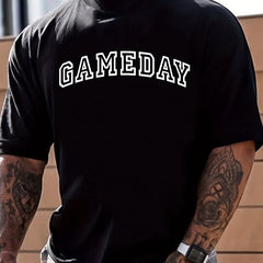 Men's Graphic Crew Neck T shirt for Summer Vacation