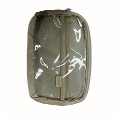 Transparent Pencil Case Stationery Box 2pcs Set