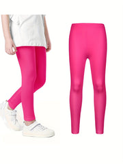Girls Soft Leggings Ballet Dance Yoga Tight Pants