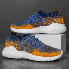 Men's Breathable Walking Sneakers Mesh Shoes For Running