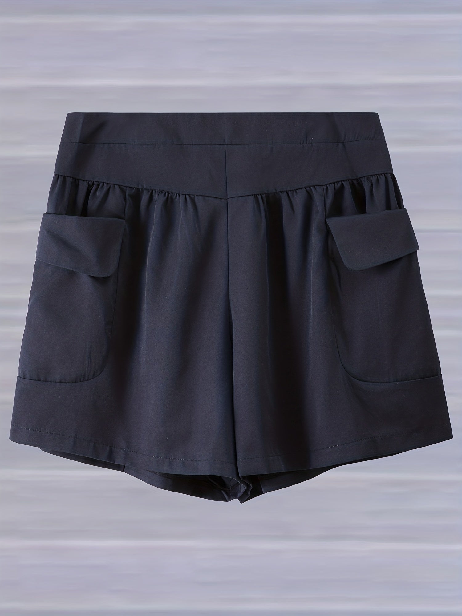 Y2K Shorts Elastic High Rise Cargo Pants