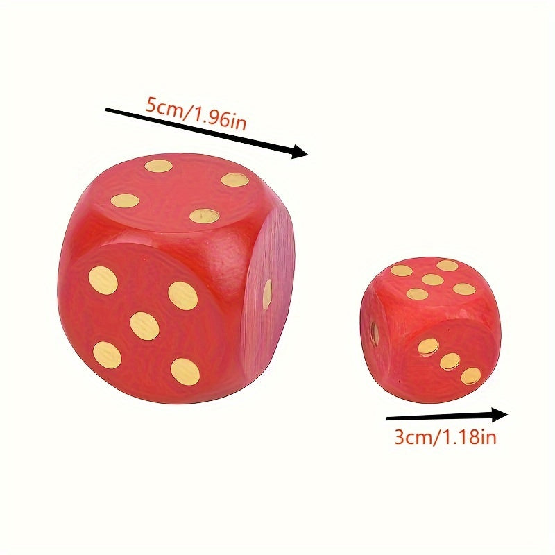 Wooden Dice Board Game 6 Sided Die