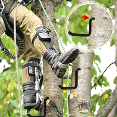 2pcs Screw In Tree Steps for Climbing, Self Tapping Screw Mount