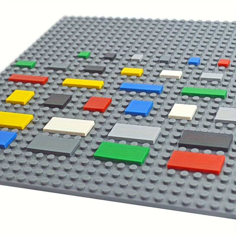 30pcs Building Blocks Set Flat Tiles Durable ABS Material Young Builders
