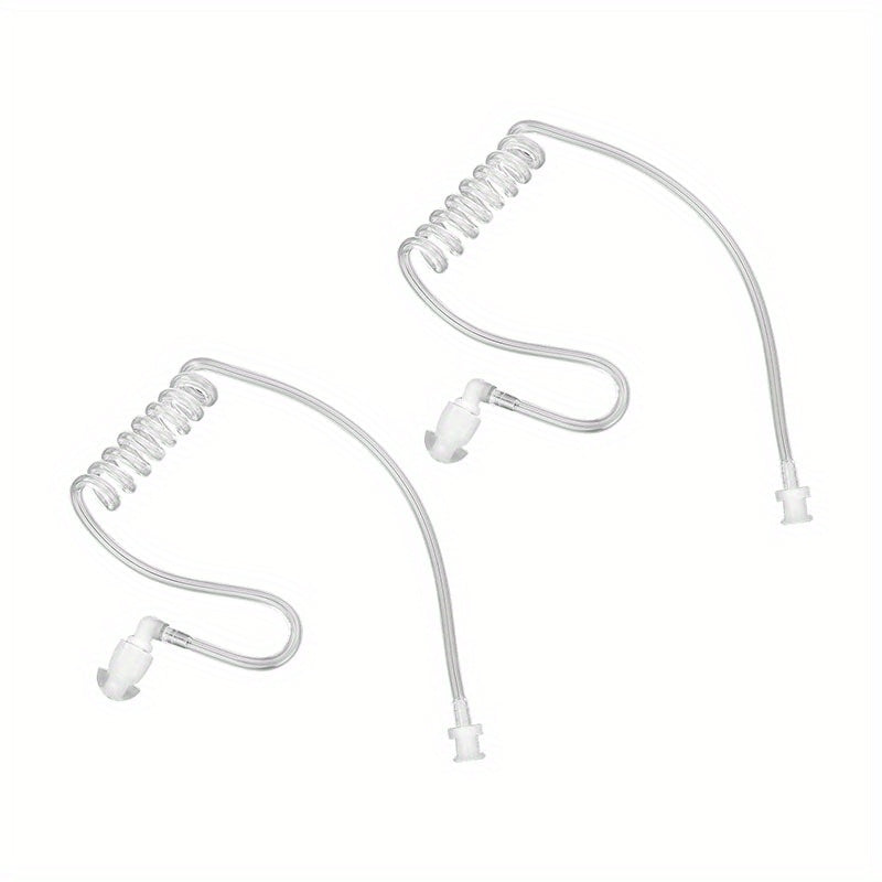 2pcs Acoustic Tube for Radio Earpiece or Surveillance Kit Heads