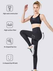 High Waist Yoga Pants Stretchy Leggings for Fitness