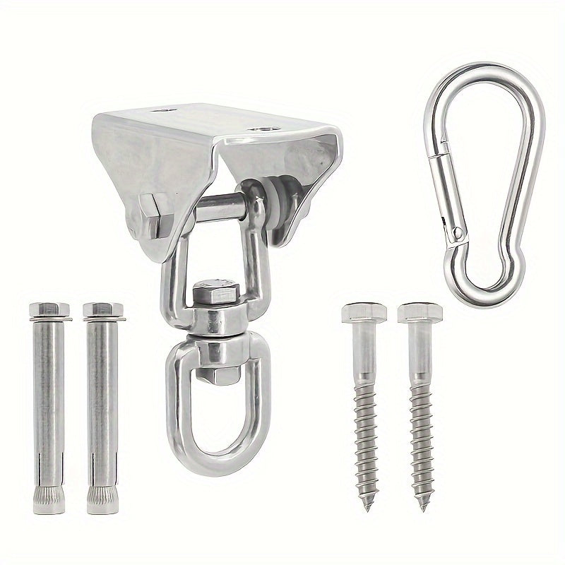 Stainless Steel Swing Hanger Hook Rotate High Strength Indoor Outdoor