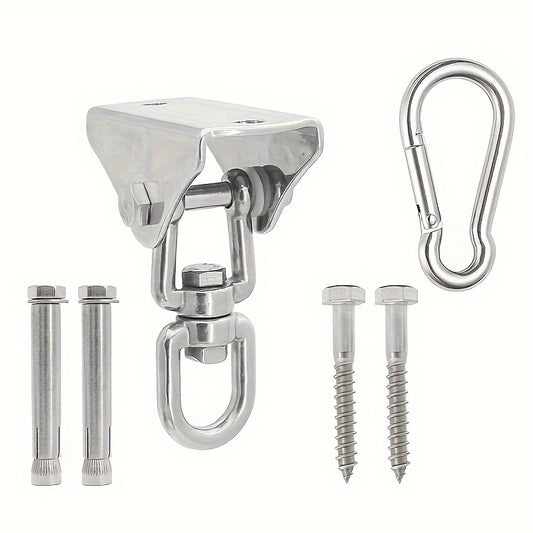 Stainless Steel Swing Hanger Hook Rotate High Strength Indoor Outdoor
