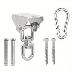 Stainless Steel Swing Hanger Hook Rotate High Strength Indoor Outdoor