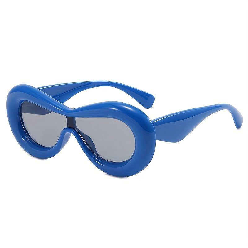 Y2K Candy Oversized Sunglasses Inflatable Thick Frame Shades