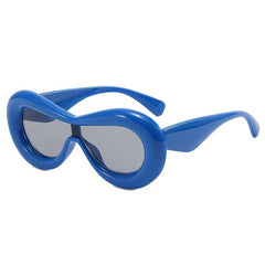 Y2K Candy Oversized Sunglasses Inflatable Thick Frame Shades