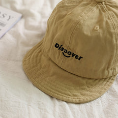 Kids Sunshade Baseball Cap w/ Letter Embroidery, Adjustable for Outdoor Sport