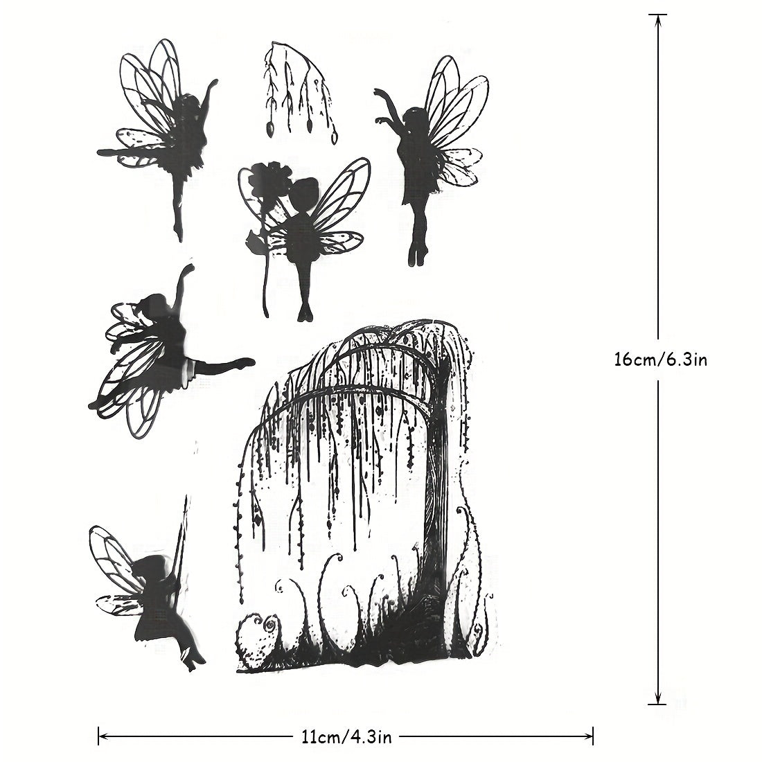 Elf Seal Clear Stamps for DIY Crafts