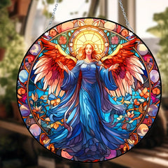 14 Angel Window Hanging Suncatcher Christmas Gift Patio Decor