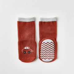 Cotton Toddler Kids Socks Baby Boys Girls Mid calf Length Cartoon Graphic Socks