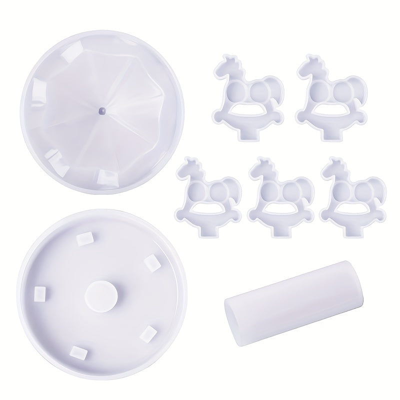 Carousel Ornament Epoxy Resin Mold DIY Kit