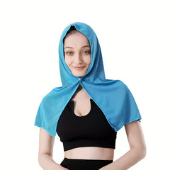 Yoga U-Shaped Cooling Hooded Towel Quick Drying