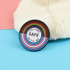 Colorful Rainbow Novelty Pin for Kids