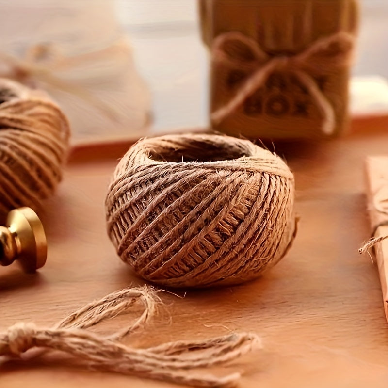1pc Hemp Yarn String Diy Rope Decorative Rope Antique Rope Garden Rope
