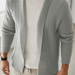 Vintage Style V Neck Cardigan Men's Sweater for Fall Winter
