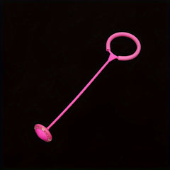 Elastic Flash Single Foot Jump Ball Cover Adult Fitness Elastic Toy