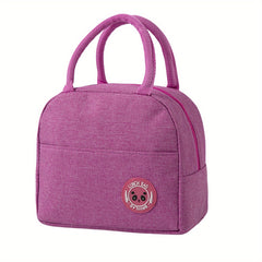 Insulated Lunch Bag Aluminum Foil Bento Bag Meal Bag Tote Bag