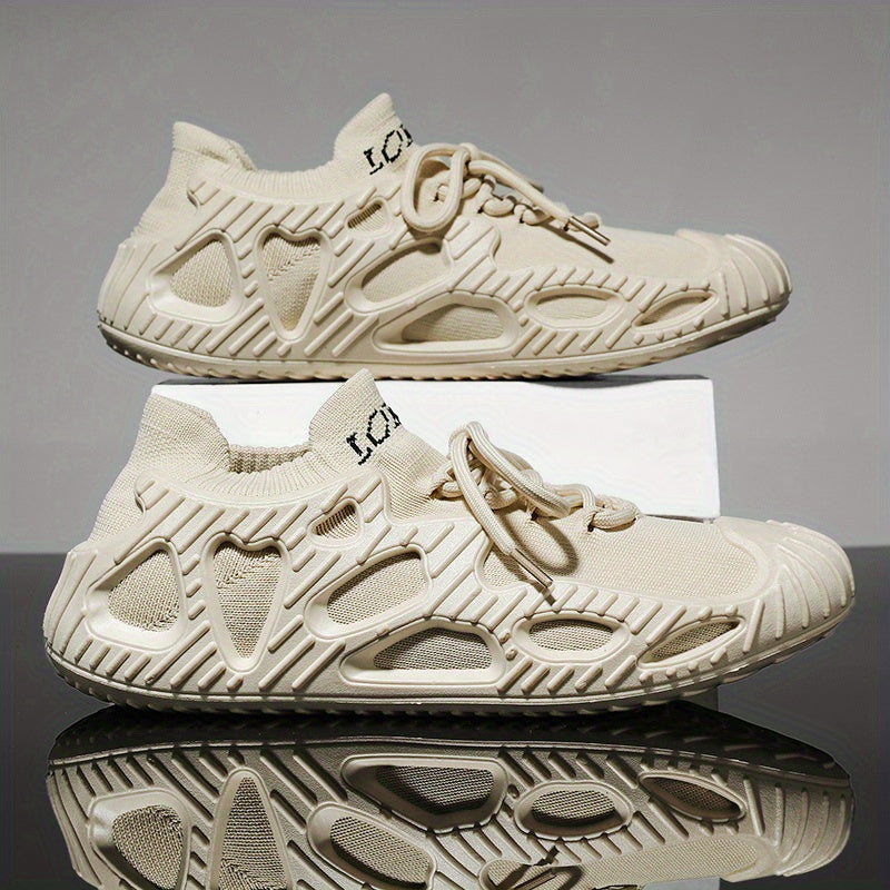 Men's Lightweight Knitted Sneakers for Running