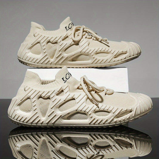 Men's Lightweight Knitted Sneakers for Running