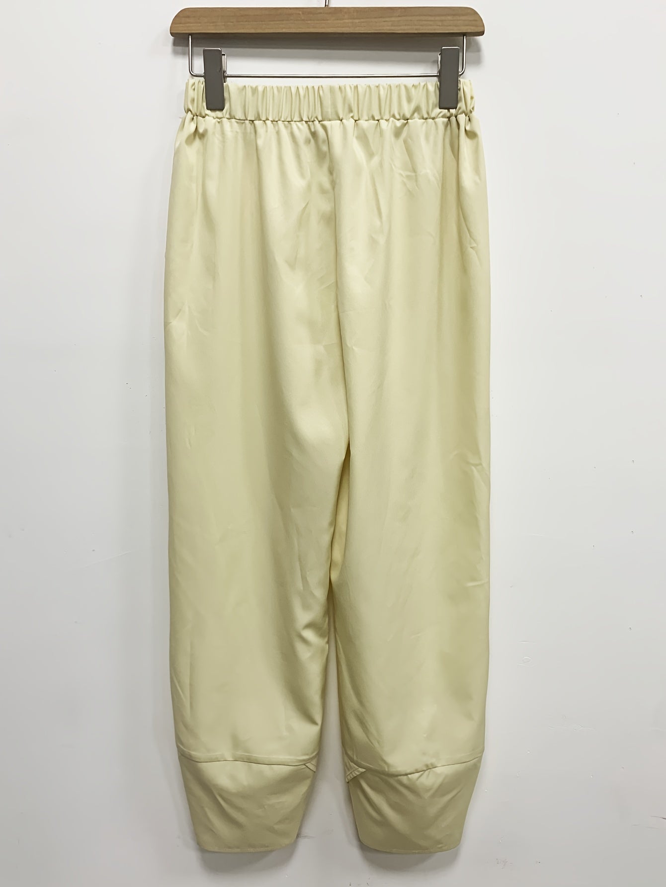 Floral Print Blouse & Elastic Waist Pants Set