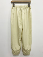 Floral Print Blouse & Elastic Waist Pants Set