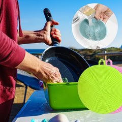 Outdoor Silicone Double Sided Cleaning Pad